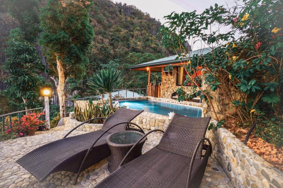 El Nido Viewdeck Cottages Bagian luar foto